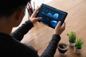 Business data dashboard provide modish business intelligence analytic - Hovarlay 35 Augmented Reality Product Packaging Statistics You Should Know in 2025