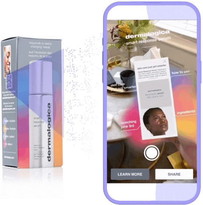 WebAR packaging lets customers explore products through AR experiences