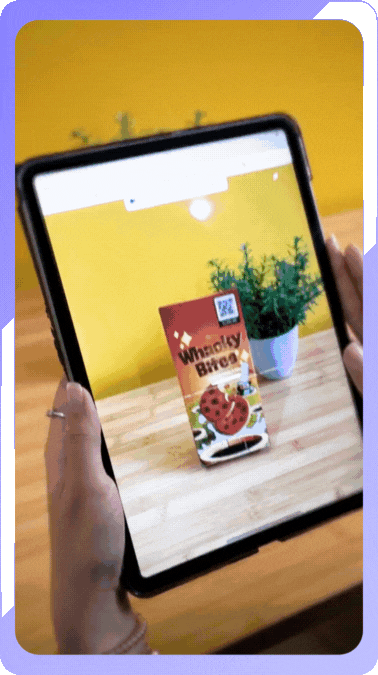 Gamified WebAR packaging increases conversions and engagement