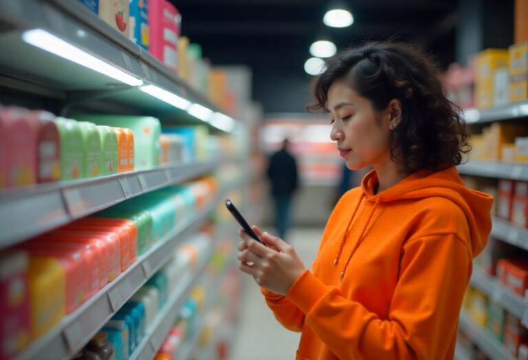 Asian woman shopping | HOVARLAY