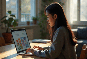 girl browsing in her laptop | HOVARLAY - Hovarlay girl browsing in her laptop | HOVARLAY