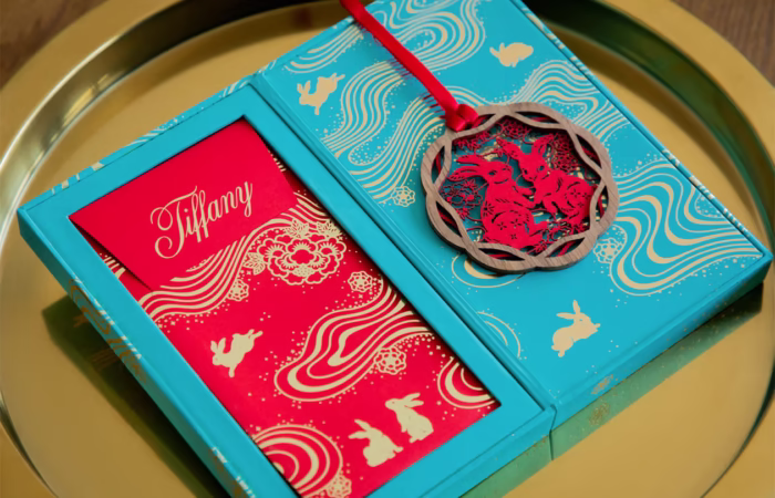 tiffany co rabbit red packet | hovarlay