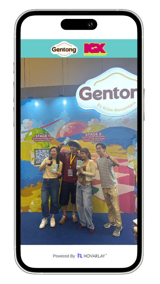 Pedro dan Natshaya at IGX x Gentong Ice Cream X HOVARLAY