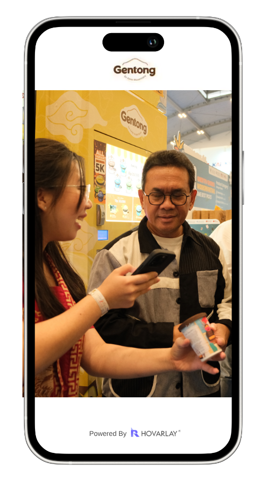 Gentong Ice Cream X HOVARLAY at Trade Expo Indonesia 2025