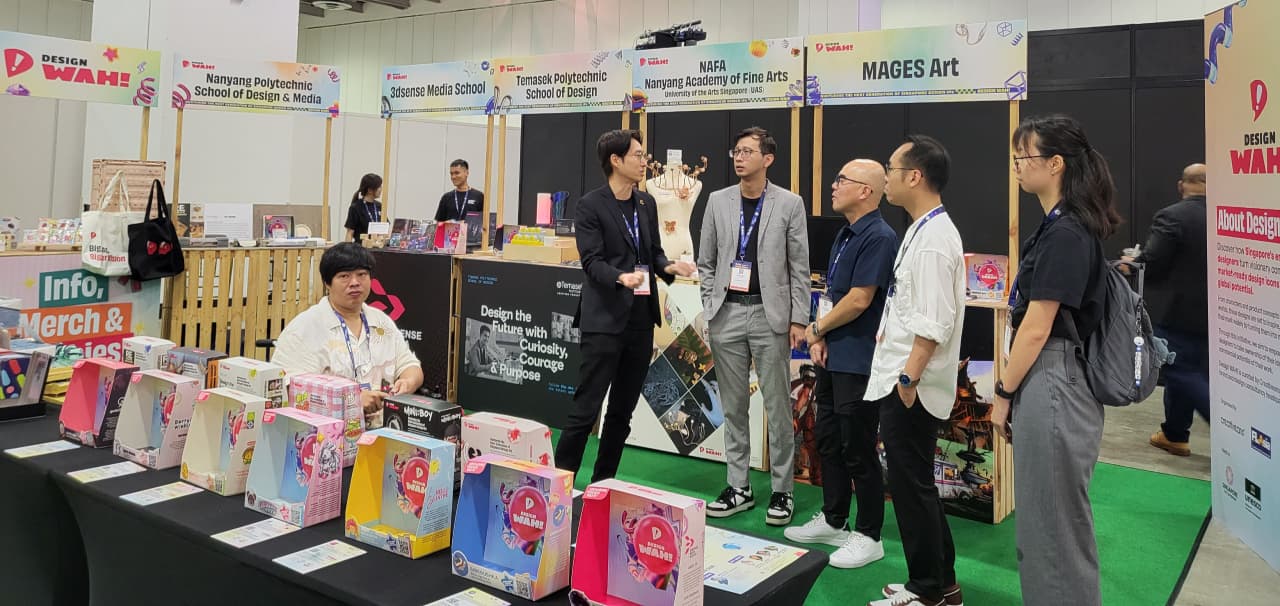 HOVARLAY powering AR experiences for artworks from multiple design schools, highlighting innovation and creativity.