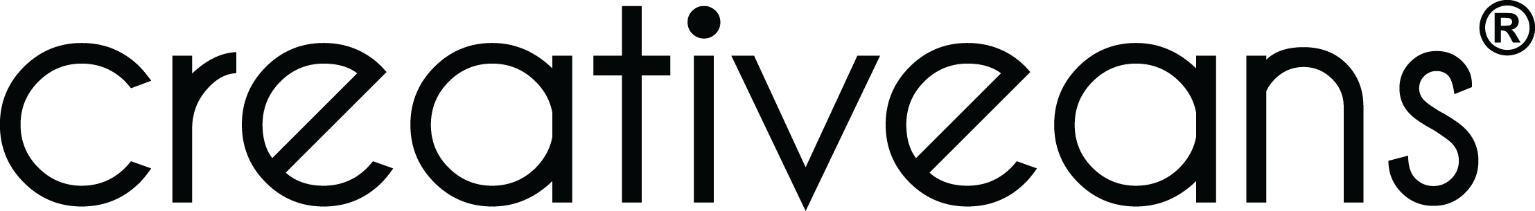 Brand logo: the wordmark ‘creativ eans’ in black lowercase letters on a transparent background.