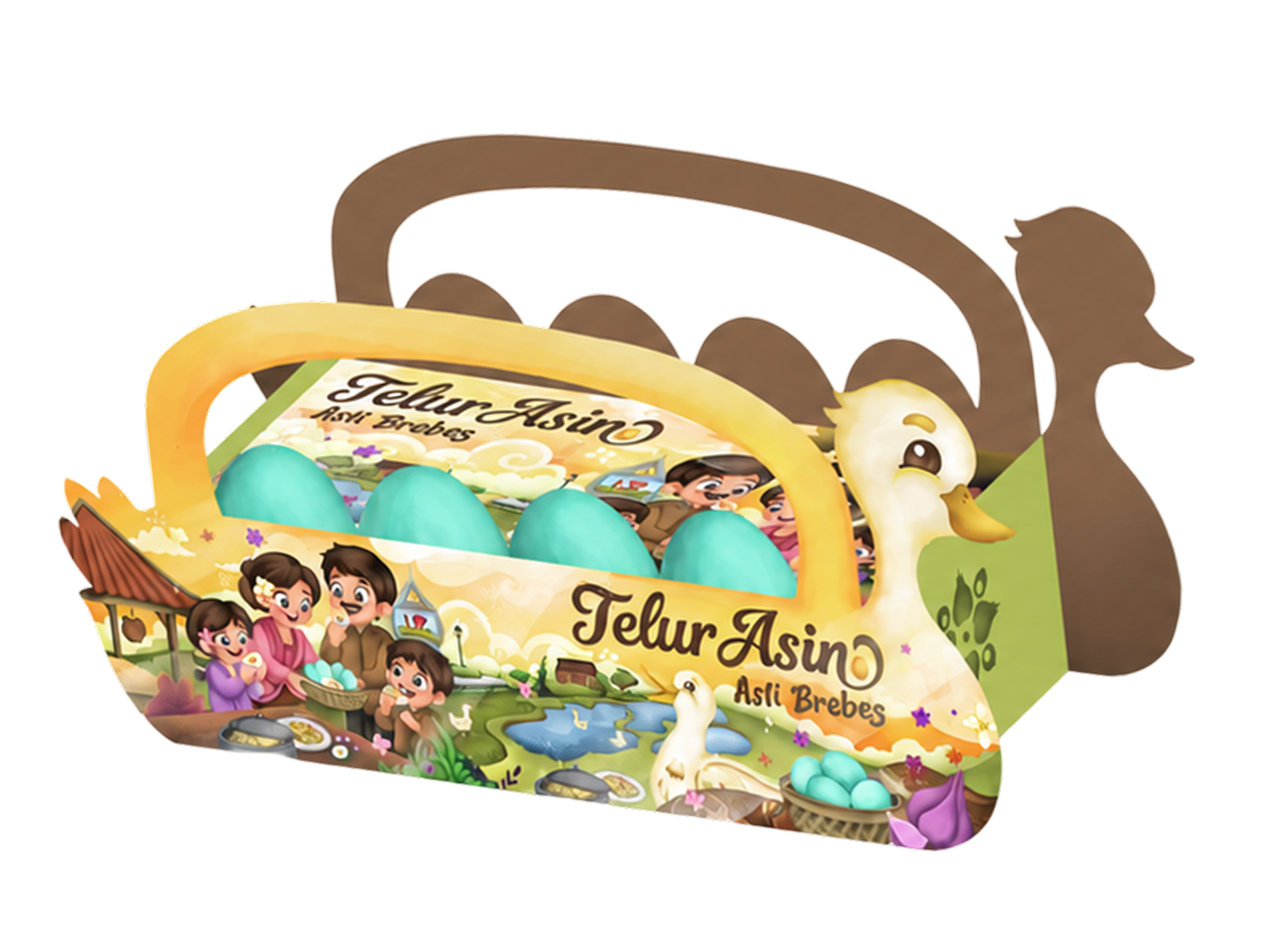 An Oleh-Oleh Gift Box Rooted in Brebes packaging by Prima Megah Zaputra, Institut Seni Indonesia (ISI) Yogyakarta, NPEA 2026 Jury Commendation